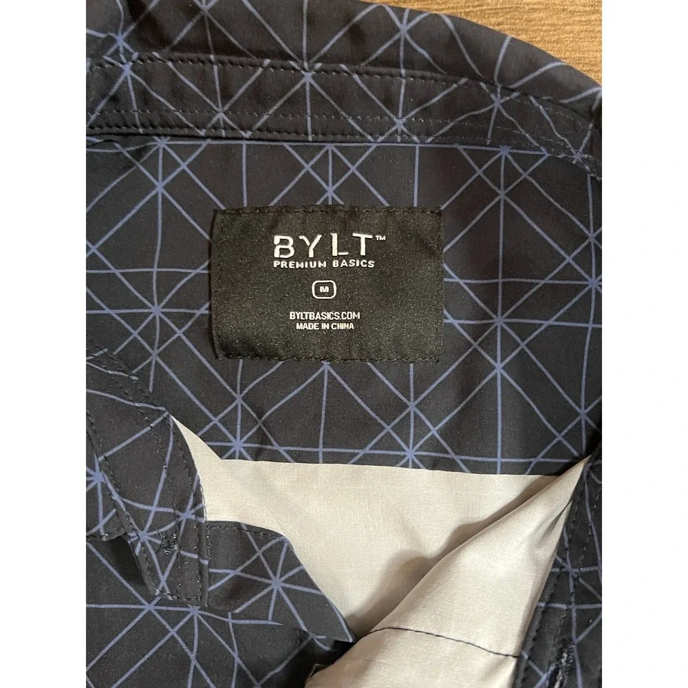 BYLT Men's Premium Basics Medium Polo Short Sleeve Shirt Performance - Picture 5 of 6